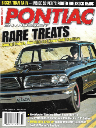 PONTIAC ENTHUSIAST 2007 MAR/APR - WOOD STEERING WHEEL RESTO, LSX/LS PARTS